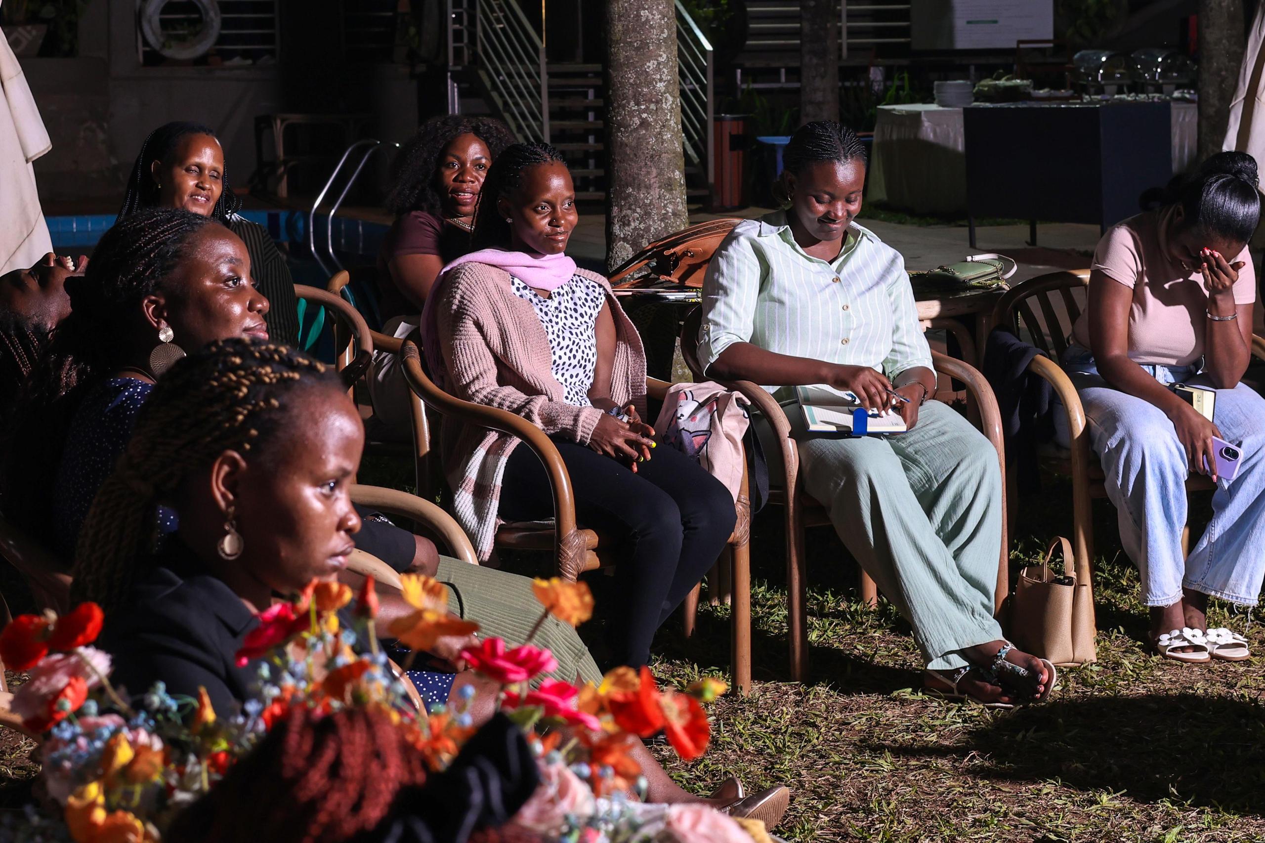 Women in a training workshop